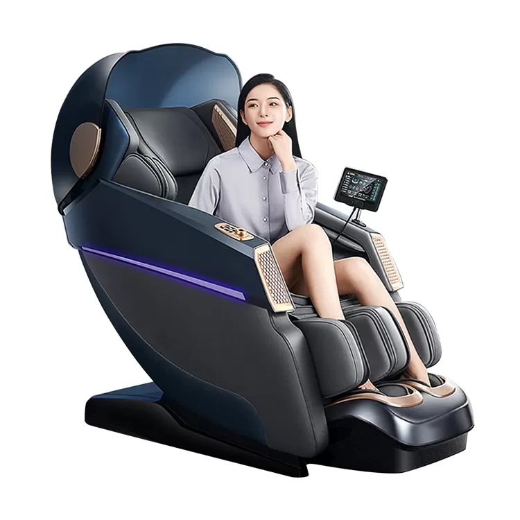 4D AI zero gravity full body massage chair thumbnail 5